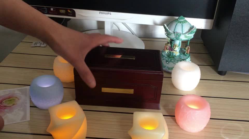 Lilium elfen lied-木製オルゴール,30トーン,無垢材,誕生日や