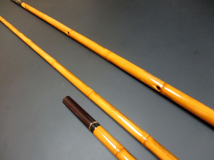 ヘラブナ 竹竿　夢坊　総紋竹　角印 超希少 紀州竹竿 夢坊作 夕なぎ 17.0尺 へら竿 - メルカリ