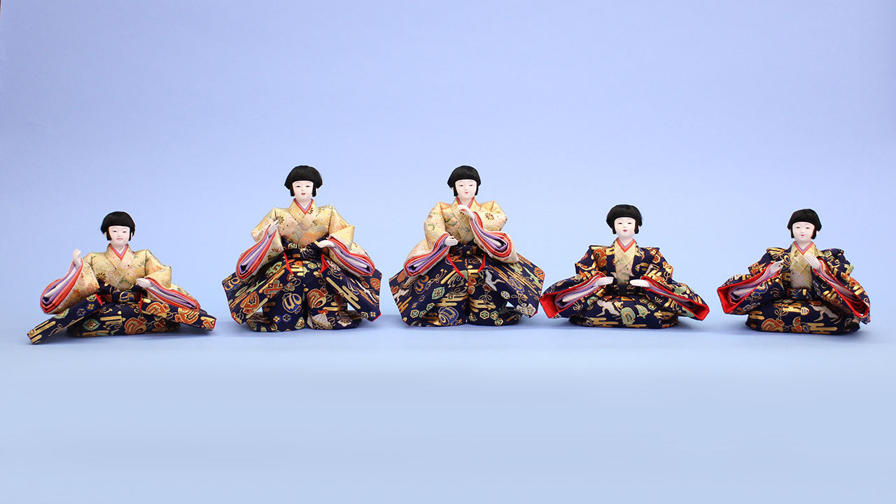 雛人形単品 3五人囃子 三五サイズ – 寿鳳人形の東芸