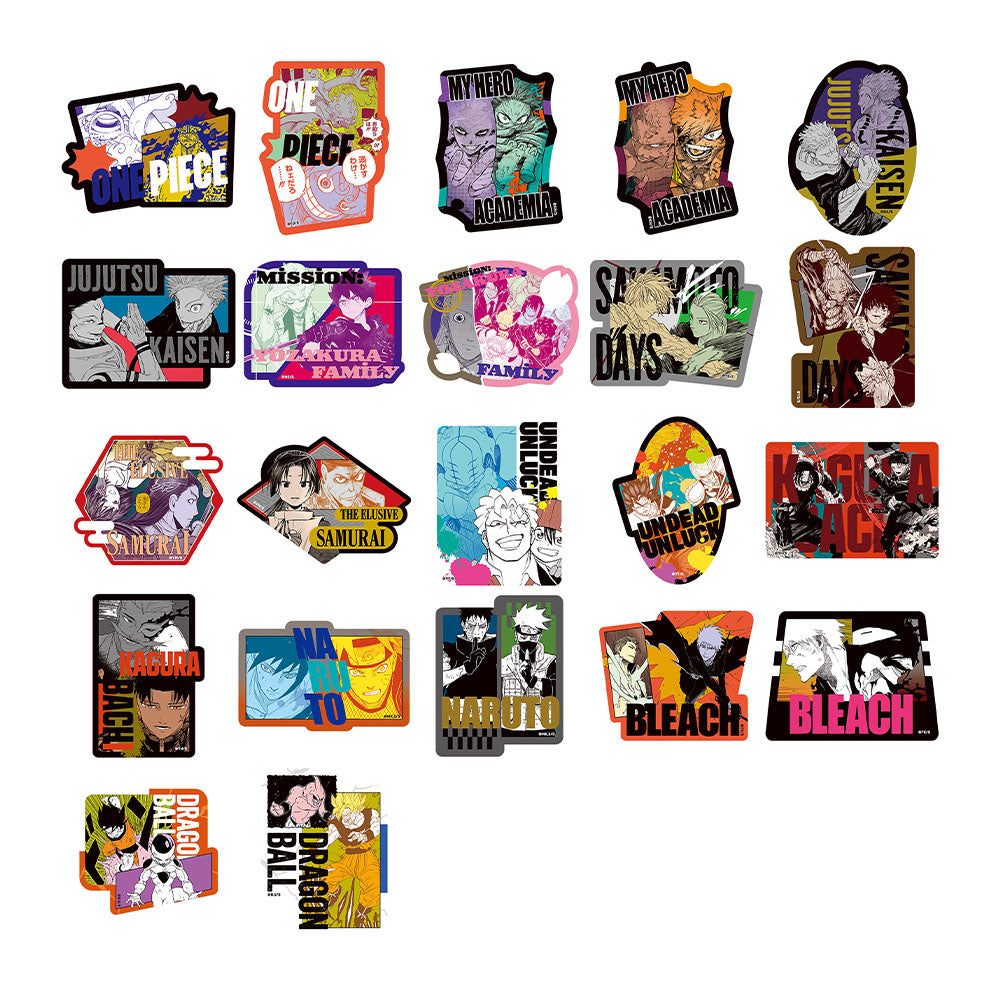 週刊少年ジャンプ」ステッカーコレクション－Hero VS Villain－ （全22