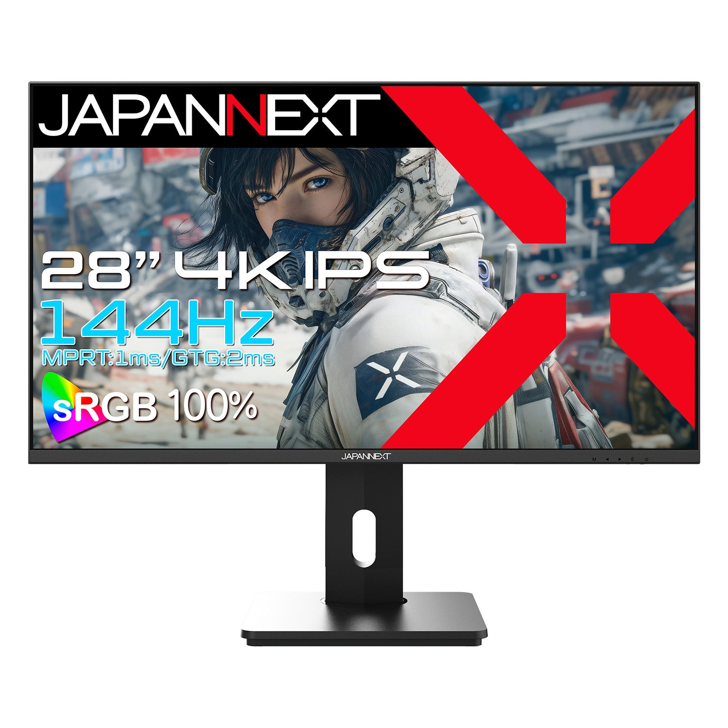 JAPANNEXT 28インチ 4K 液晶モニター 120Hz HDR対応 Type-C JN