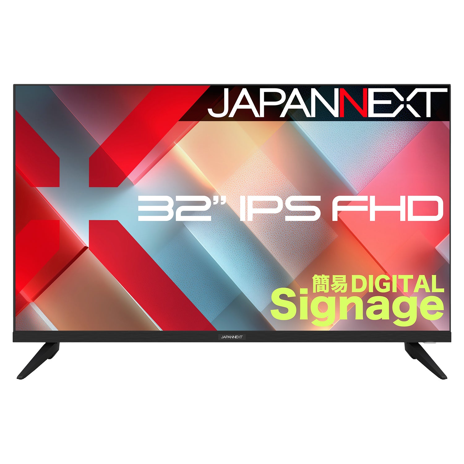 JAPANNEXT 32インチ IPSパネル搭載 フルHD(1920x1080)解像度 液晶