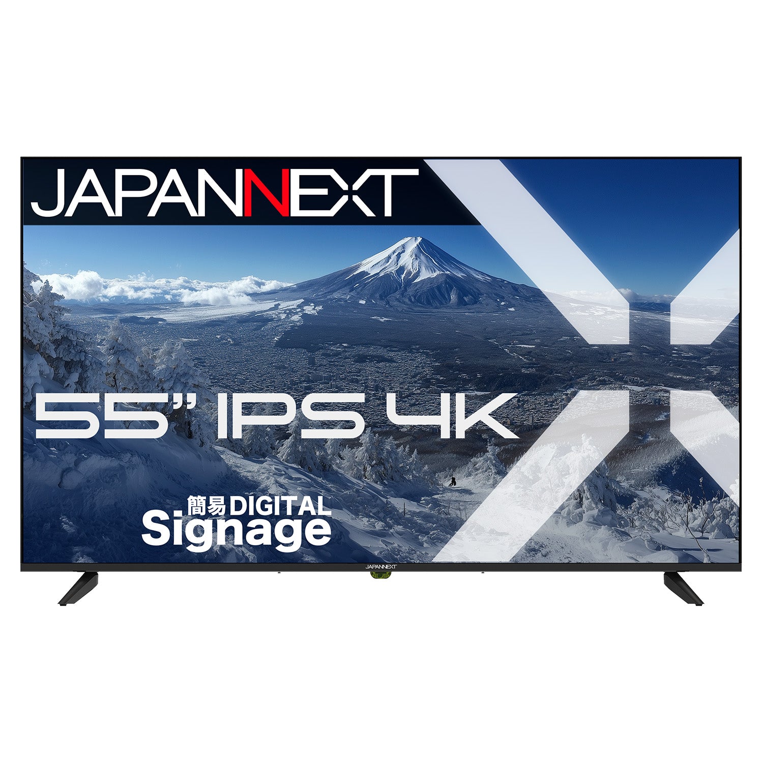 Amazon.co.jp限定】 55インチ IPSパネル搭載 4K(3840×2160)解像度 大型