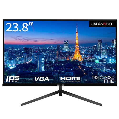 JAPANNEXT 23.8インチIPSパネル搭載 フルHD液晶モニター JN-IPS2380FHD