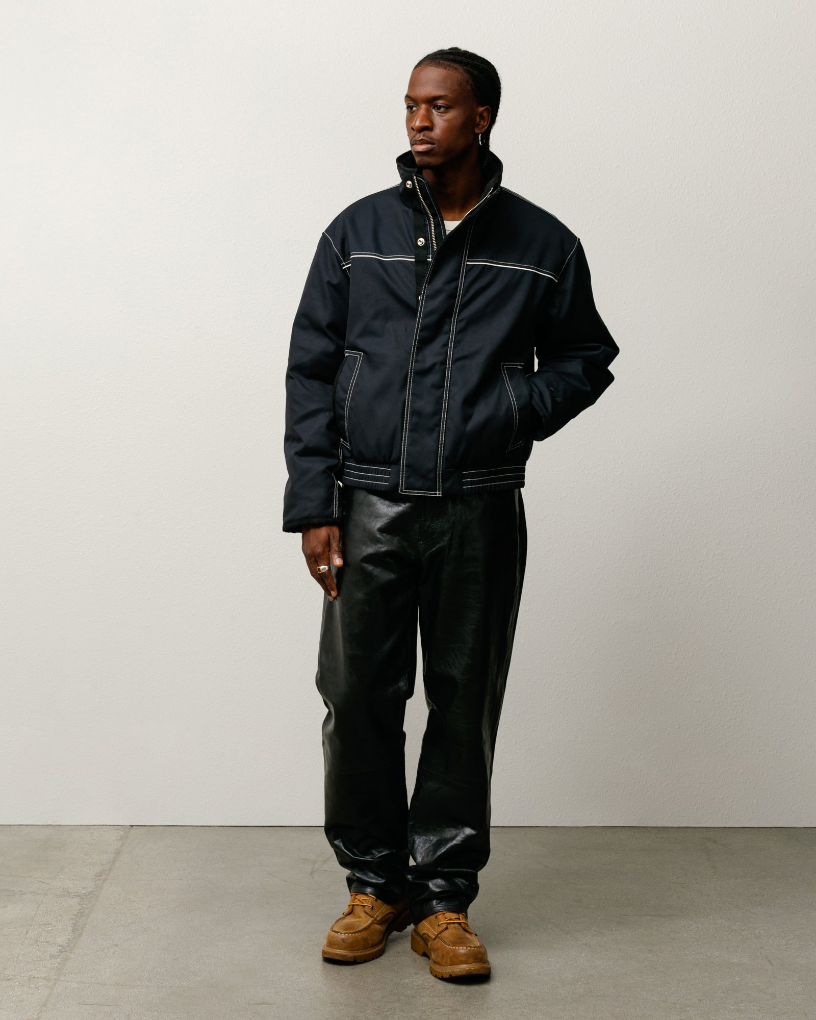 Insulated Built Jacket – Black | Outerwear | Stüssy Japan