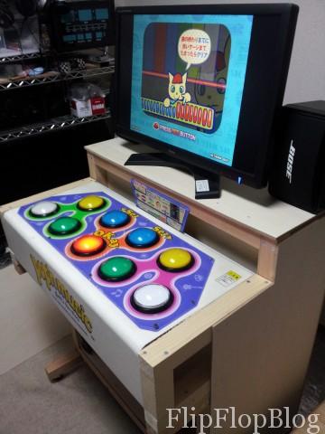pop'n music 20 PCB（実機）の搭載＆起動に成功しました。 - FlipFlopBlog