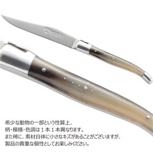 LAGUIOLE en Aubrac／ラギオール アン オブラック｜ホーン ナイフ