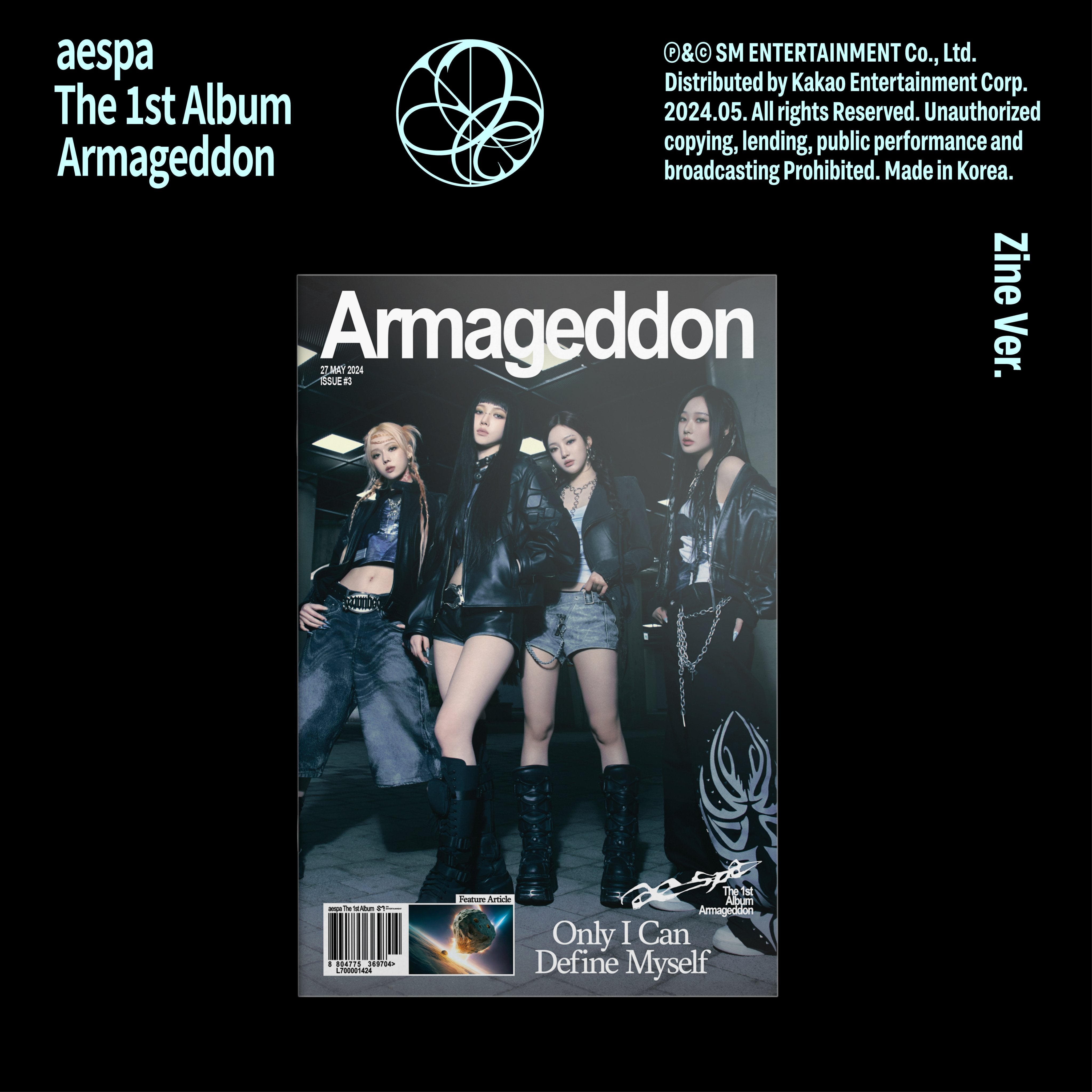 aespa - 1st Album [Armageddon] (Zine Ver.) – KPOP Store in USA