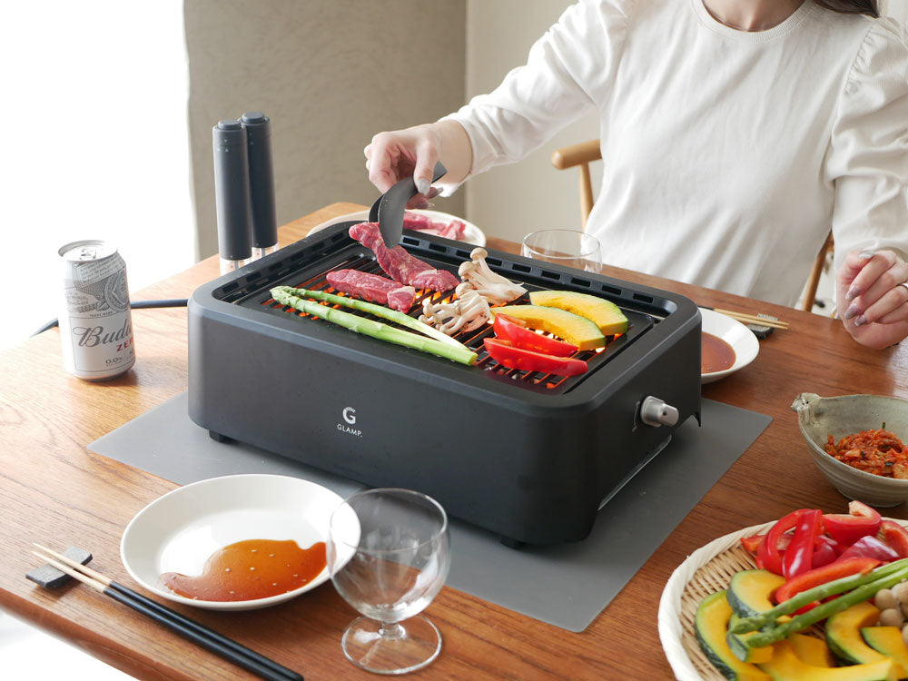 GLAMP./グランプ＞遠赤外線でじっくり 超少煙グリル – カチモ | カチ
