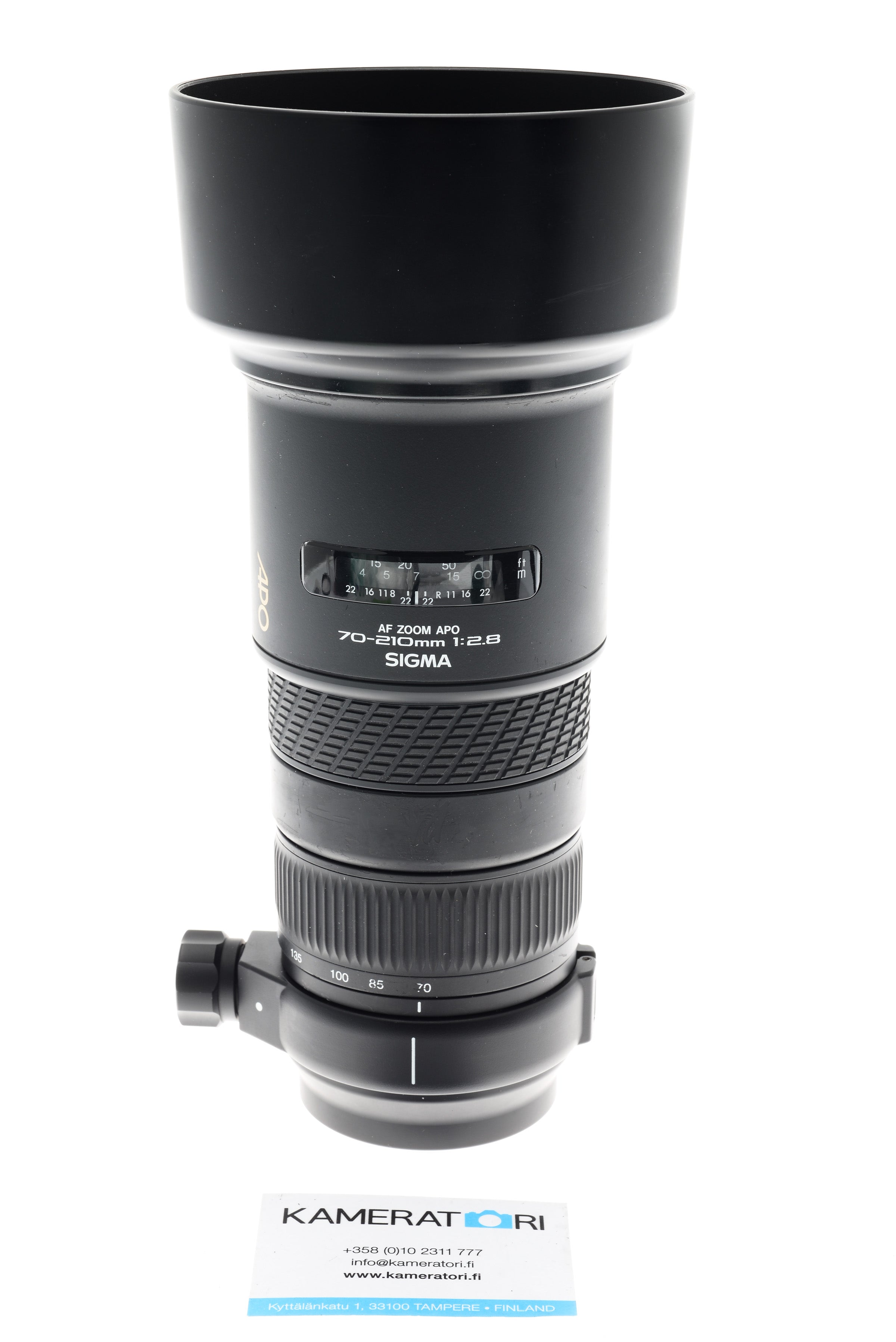 Sigma 70-210mm f2.8 AF Zoom APO - Lens – Kamerastore