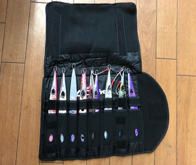 メタルジグの収納ケース】カルティバ「巻き巻きジグケース」便利で