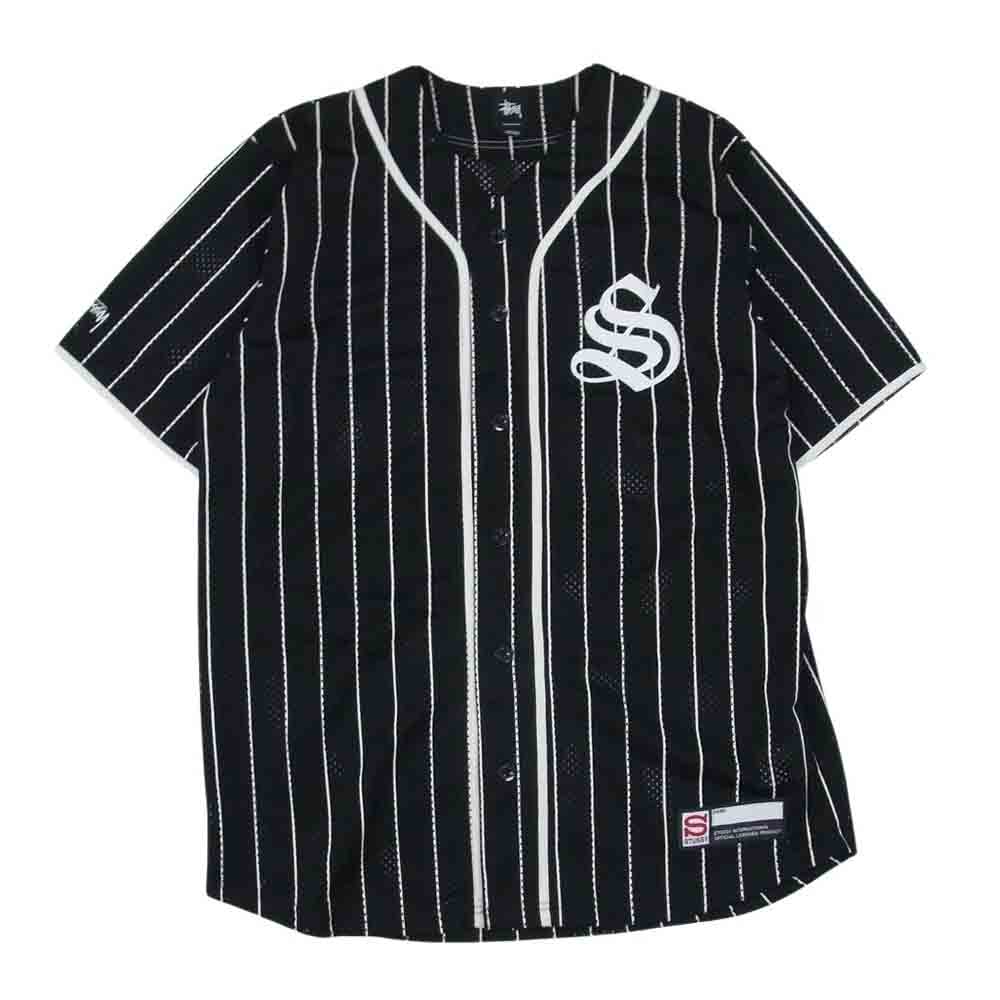 STUSSY ステューシー BASEBALL SHIRT ベースボール シャツ 半袖