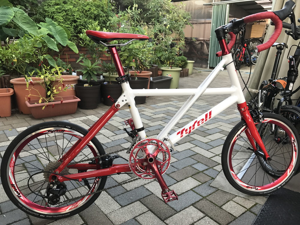 Tyrell（タイレル）のミニベロ、FXを新品同様で手放す友人がいるので