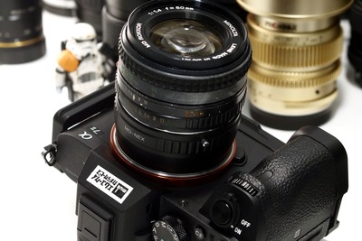 ミノルタSR（MD）ソニーα Eマウント用マウントアダプター : muk camera