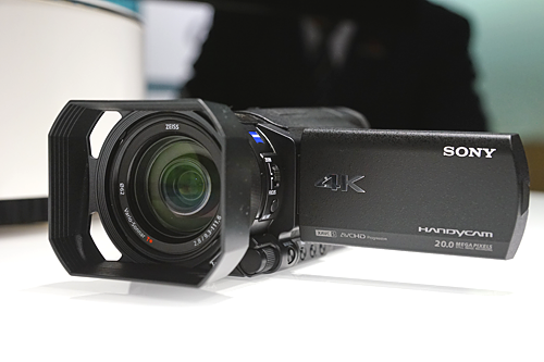 ソニーストア突撃取材！4Kハンディカム「FDR-AX100」 フォトレビュー