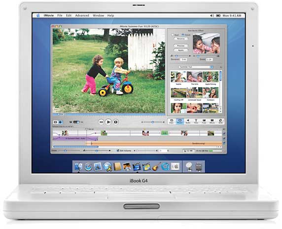 12″ 1 GHz iBook G4 (Early 2004) - Low End MacLow End Mac