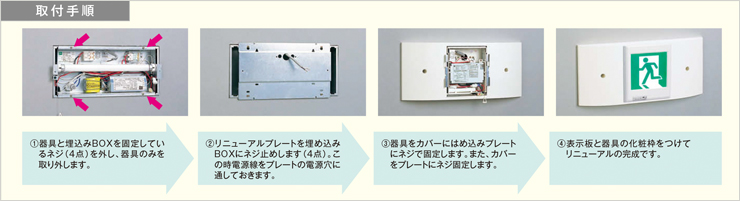 東芝ライテック（TOSHIBA）【誘導灯用リニューアルプレート・点滅装置