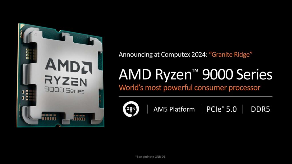 AMD、Zen 5搭載の最新CPUであるRyzen 9000シリーズやX870チップセット
