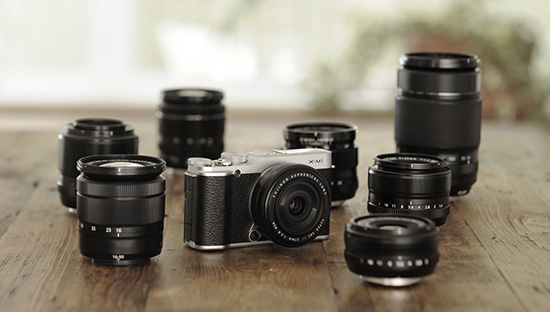 Fujifilm X-M1 camera, Fujinon XF 27mm f/2.8 R and XC 16-50mm f/3.5