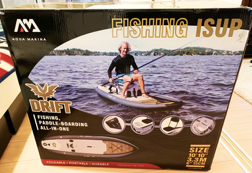 アクアマリーナ釣り用SUP「ドリフト」が有能すぎる理由を徹底解説