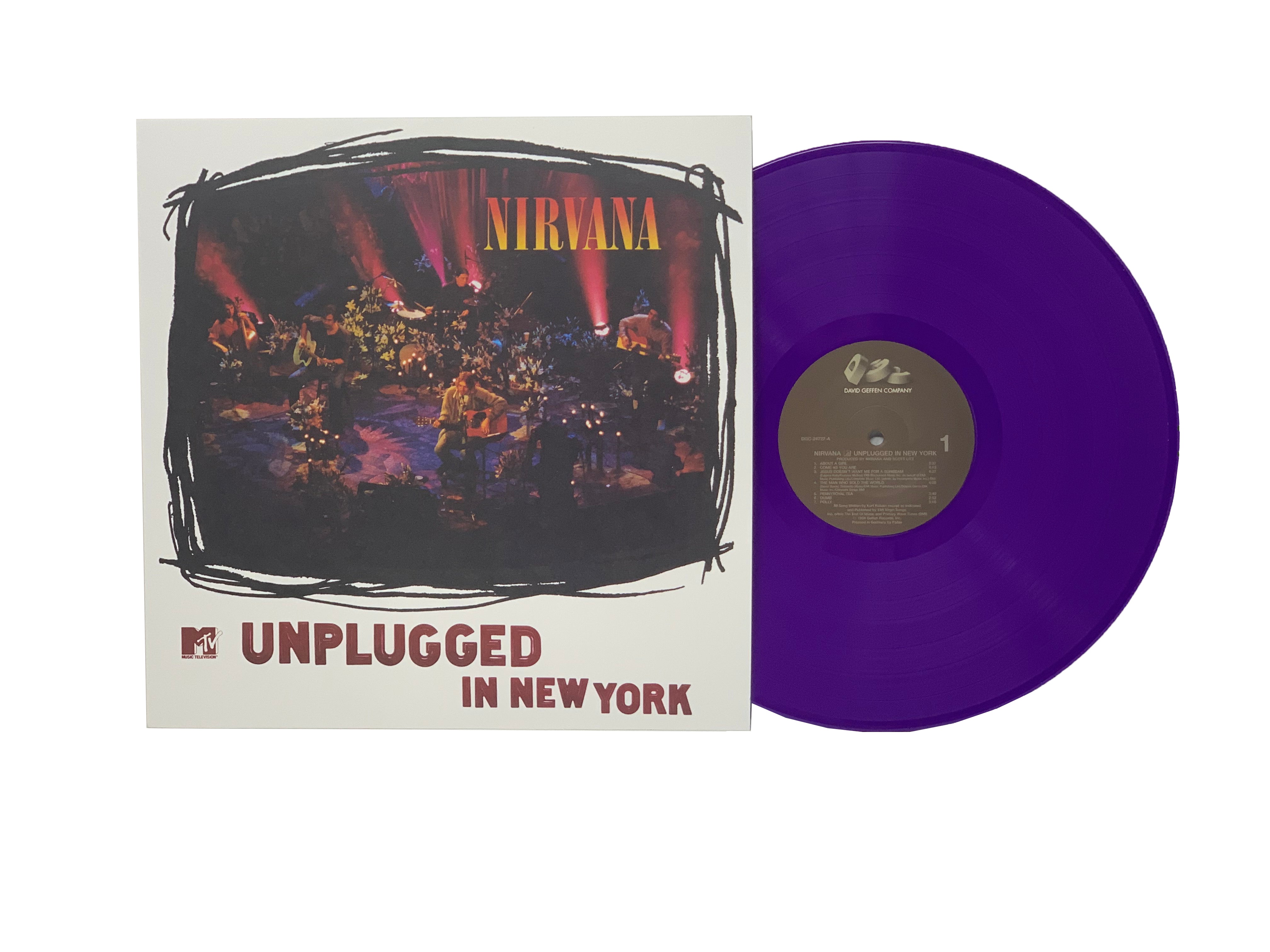 Nirvana - MTV Unplugged in New York (Purple Colored Vinyl) – Pale