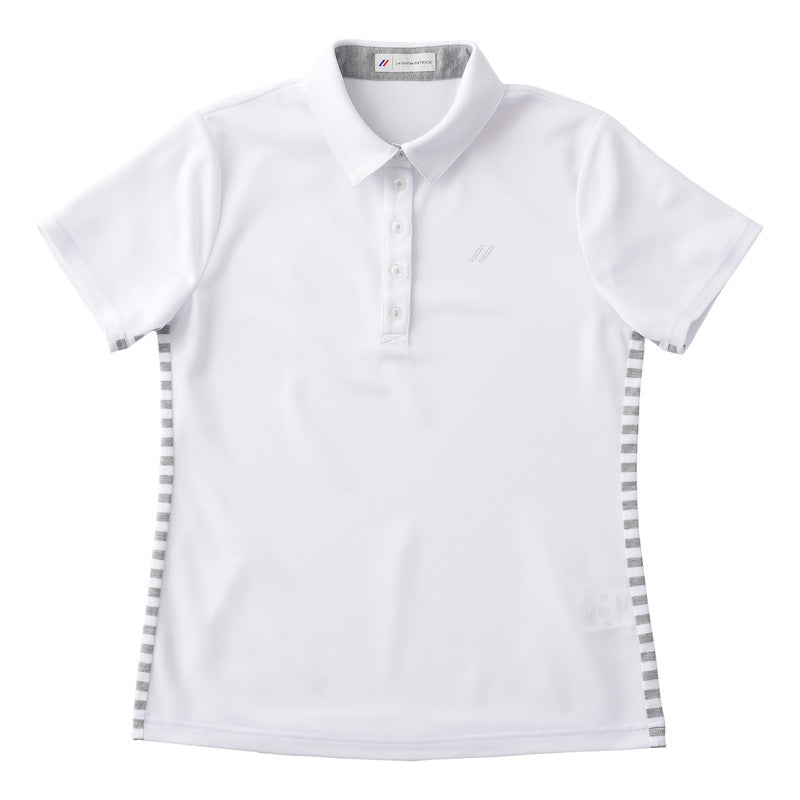ゴルフ｜レディース｜クールマックスSBポロシャツ（WH/GY） – PATRICK