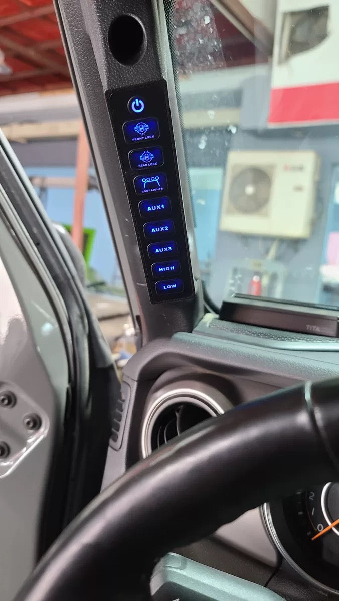 JL800 ハンドルスイッチ ジープ ラングラー JL 2018-2024