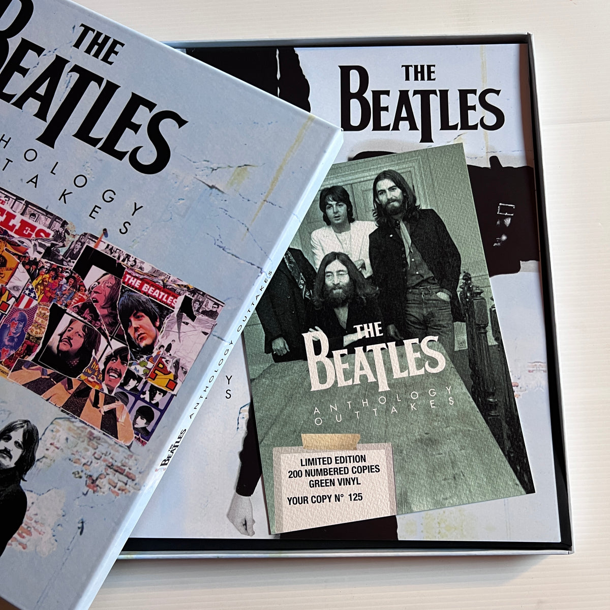 The Beatles - Anthology Outtakes - Limited GREEN vinyl 4 LP box