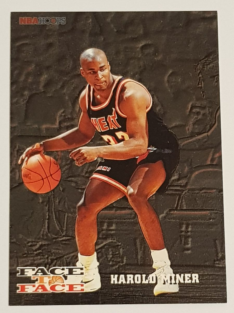 1993-94 NBA Hoops Face to Face Harold Miner/Michael Jordan #FTF10