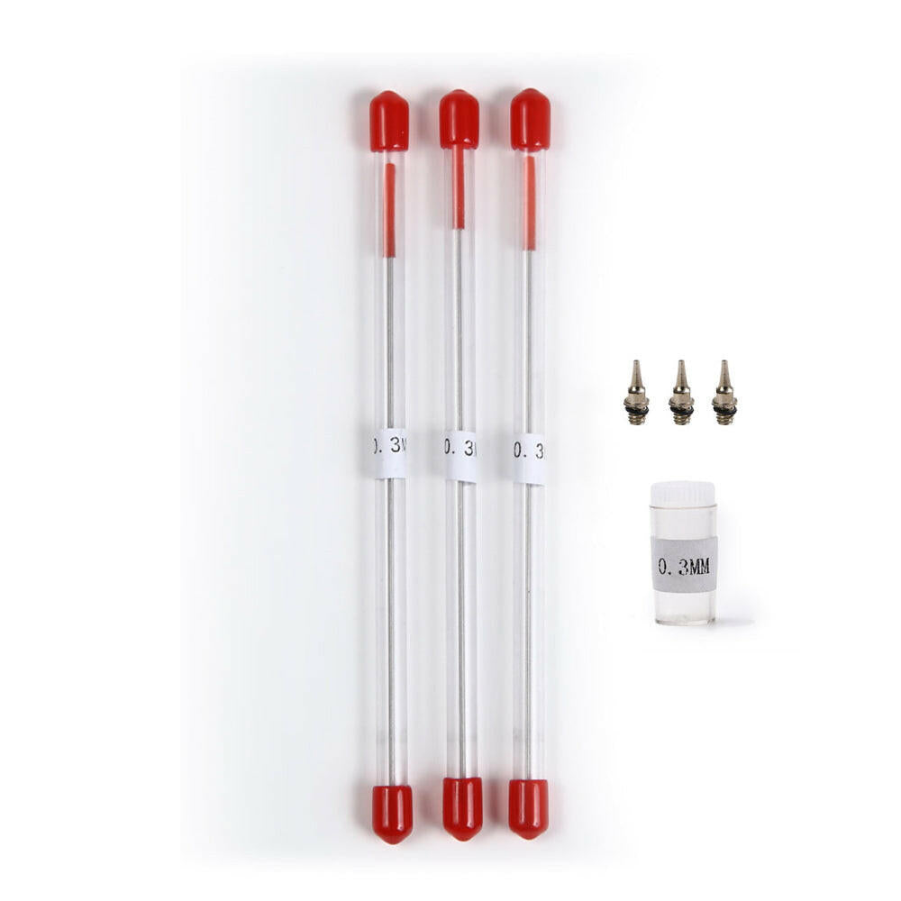 RAYWOOD エアブラシ ノズル ニードル セット（0.3mm口径）