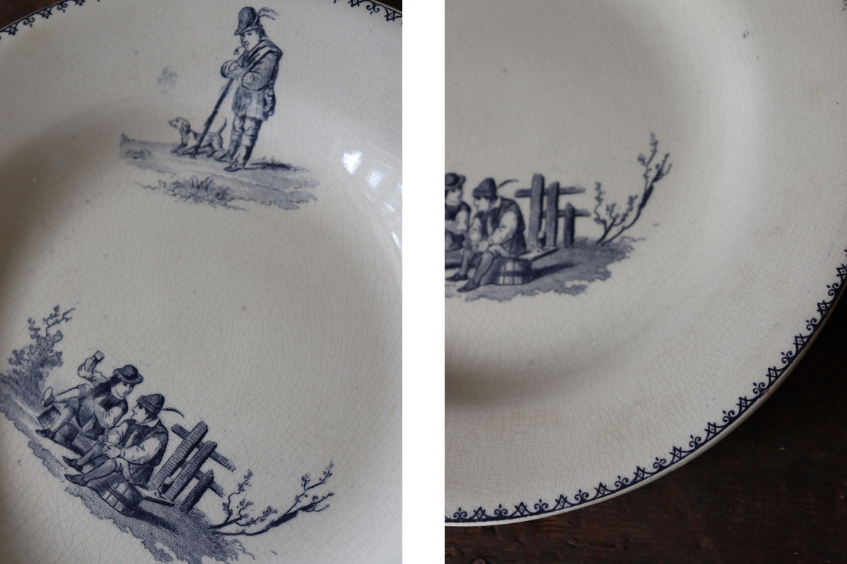 U27-8 フランスBrocante クレイユ エ モントロー Creil et Montereau