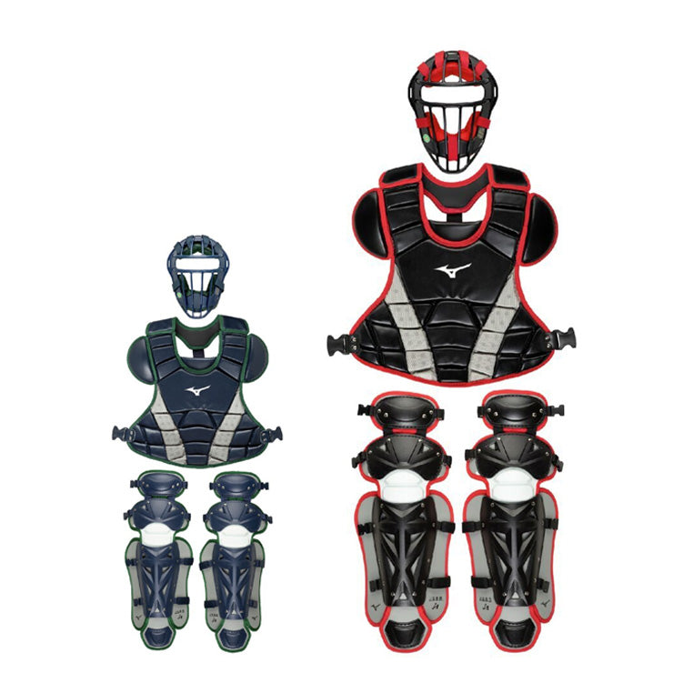 2025モデル】ミズノ 少年軟式 ソフトボール キャッチャー防具 3点