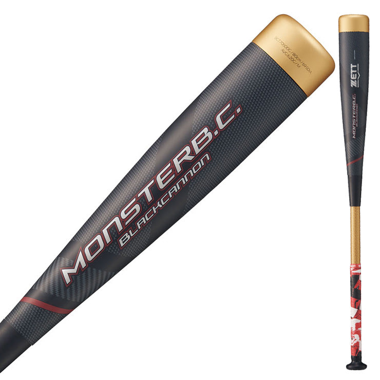 2025モデル】ゼット 少年軟式 モンスターブラックキャノン ヘビー