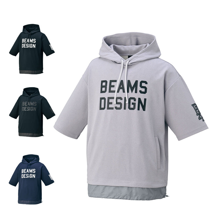 2025モデル】ゼット バイ ビームス デザイン スウェットパーカー 半袖