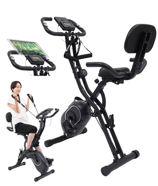 フィットネスバイク バンド付き 筋トレ 折りたたみ 静音 365日保証