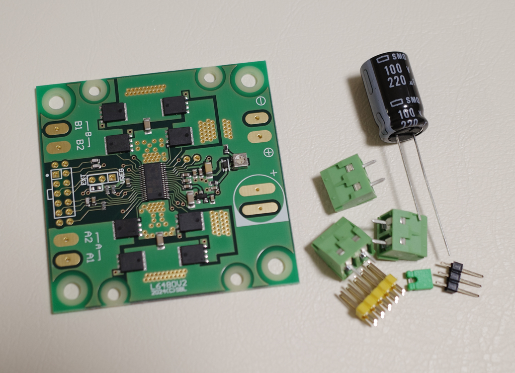 L6480 大電流ステッピングモータ・ドライバキット Ver.2 - L6480V2