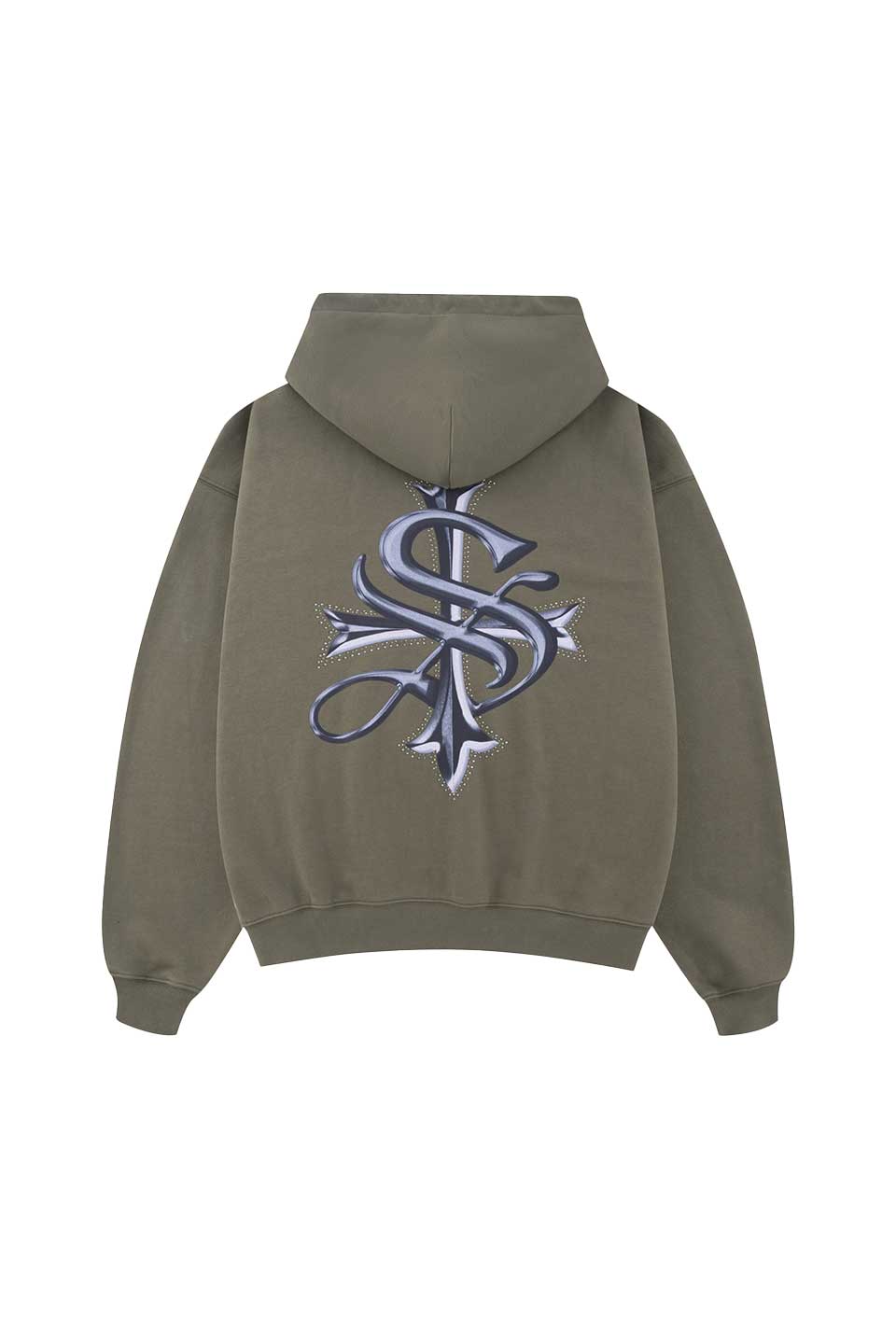 Chrome Cross Zip Hoodie｜SUPPLIER｜フーディー