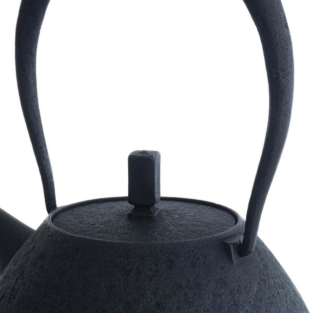 Kukan Chuzo / Egg Cast Iron Kettle L Black – 雨晴/AMAHARE