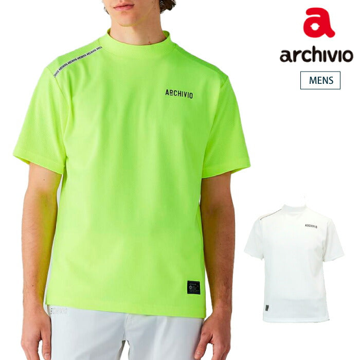 archivio アルチビオ ゴルフウェア メンズ UV速乾肩ラインプルオーバー