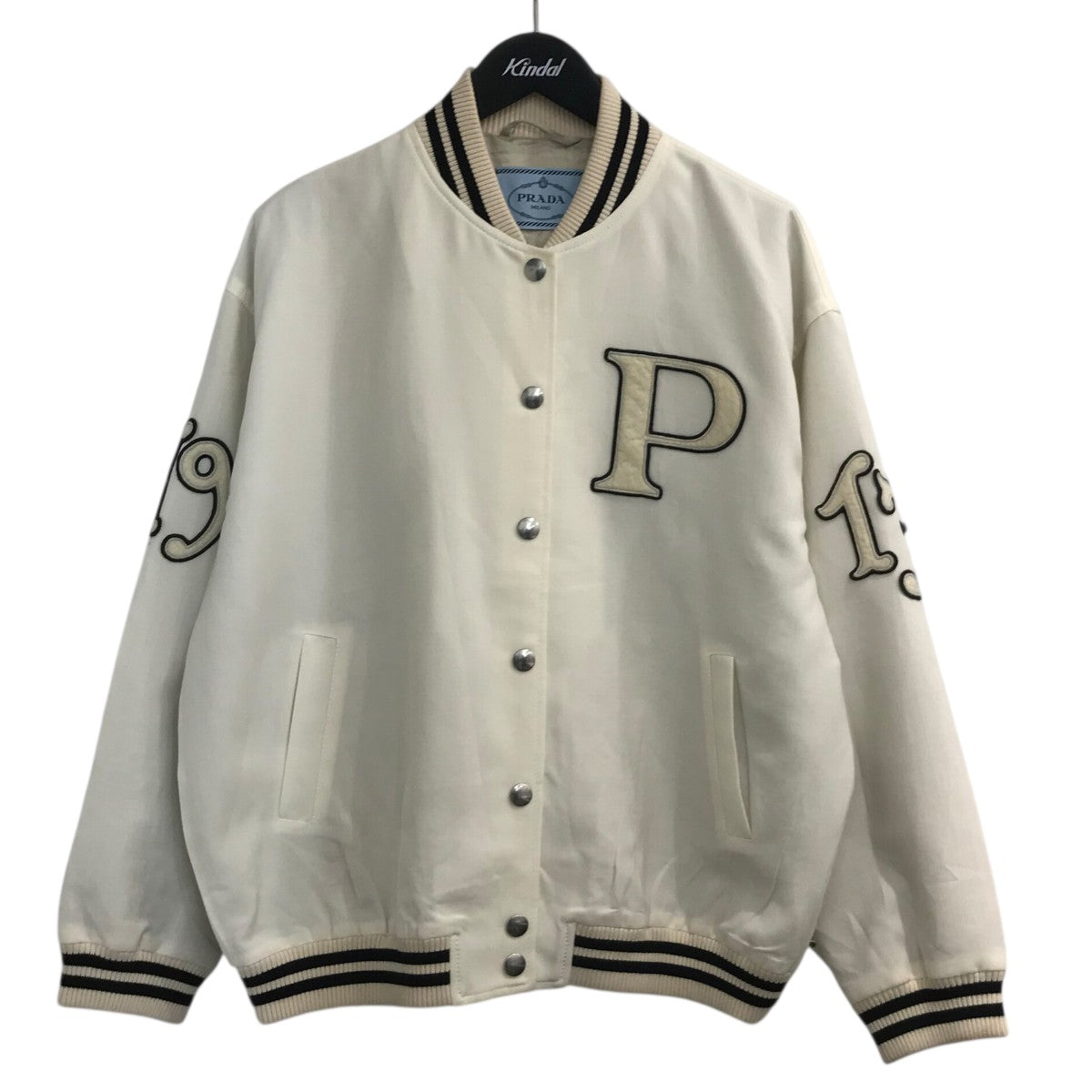 PRADA(プラダ) キッドモヘア ボンバージャケット (パッチ付き)P521PR