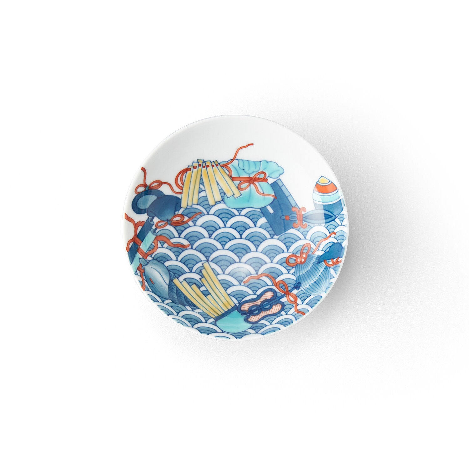 鍋島 青海波宝尽くし文 大盃 | 畑萬陶苑 ONLINE SHOP