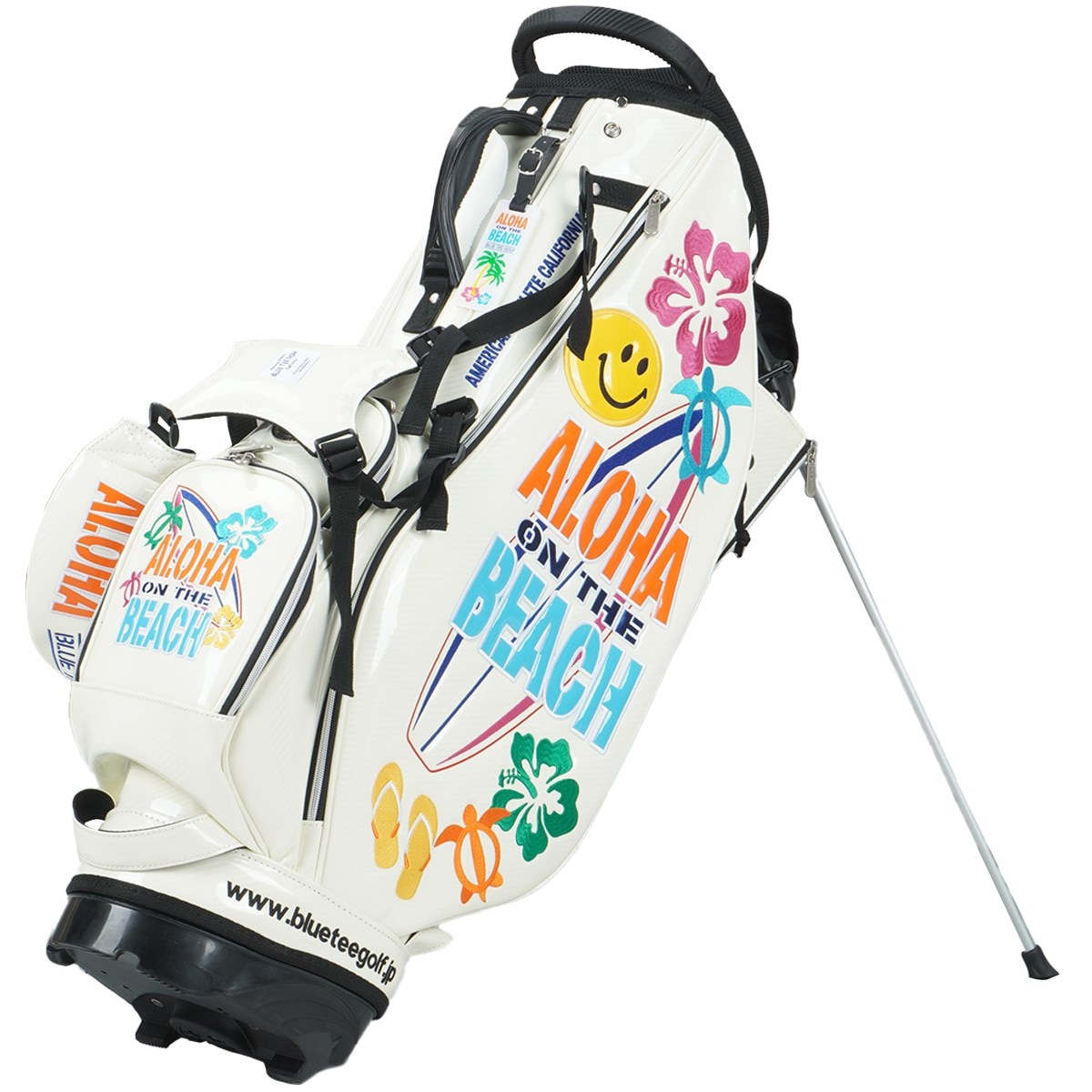 ALOHA ON THE BEACH スタンドキャディバッグ(【男性】キャディバッグ