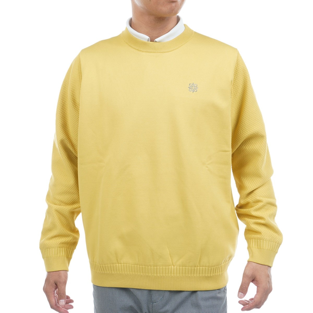 天竺×リンクス裏地付きプルオーバーセーター(中間着(セーター