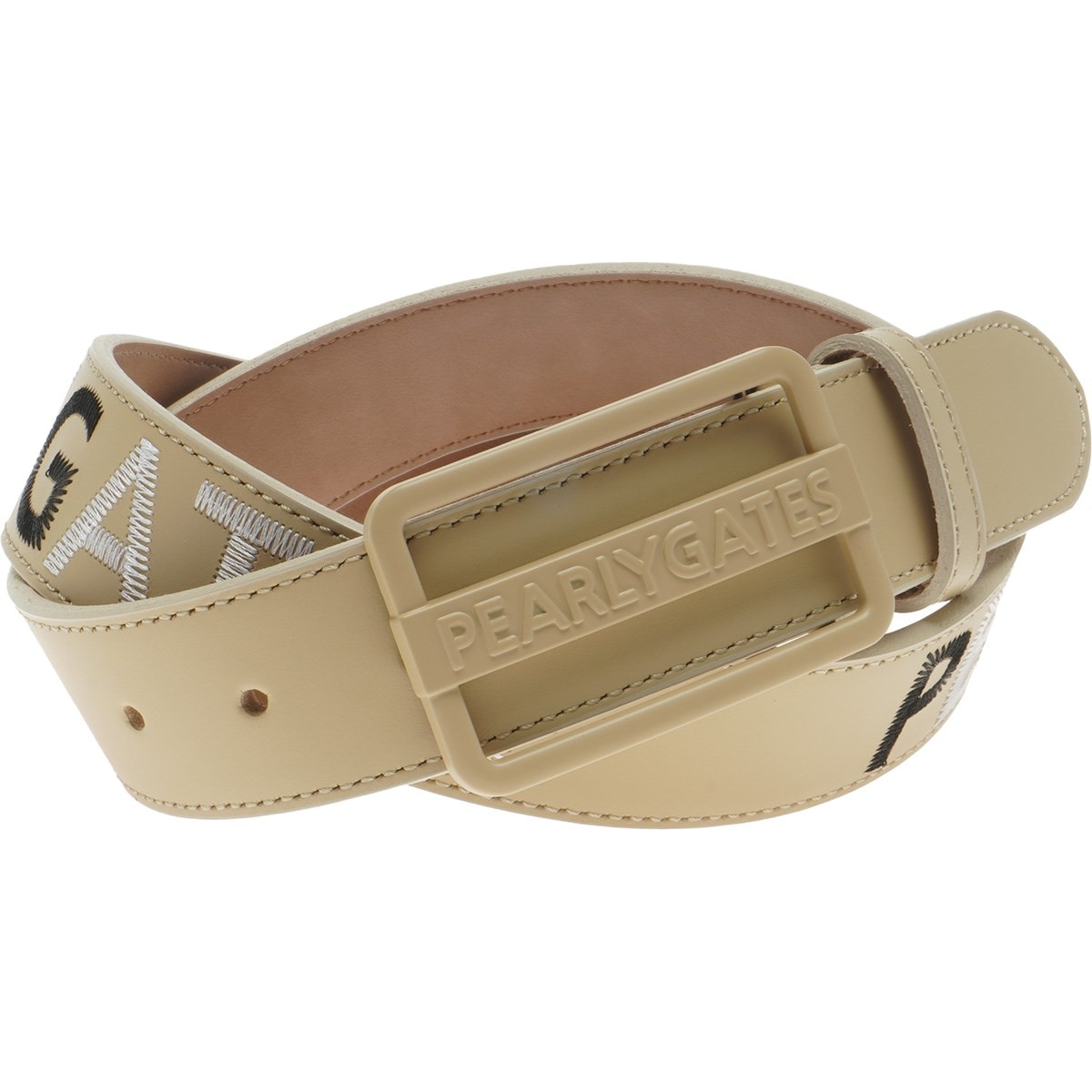 ステッチワークロゴレザーベルト レディス(ベルト)|PEARLY GATES