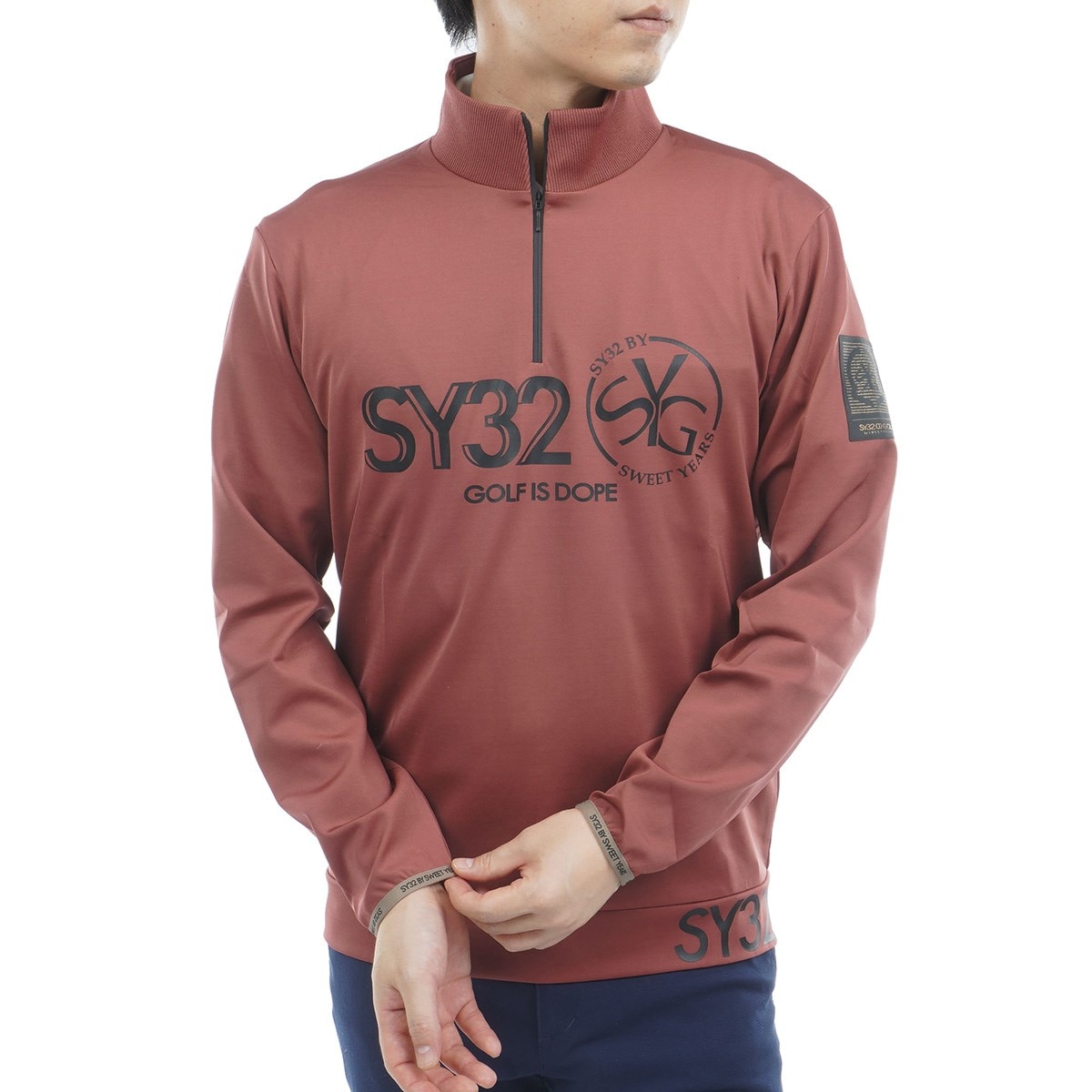 MATNEOPRENE ストレッチ プルジップスウェット(中間着(セーター