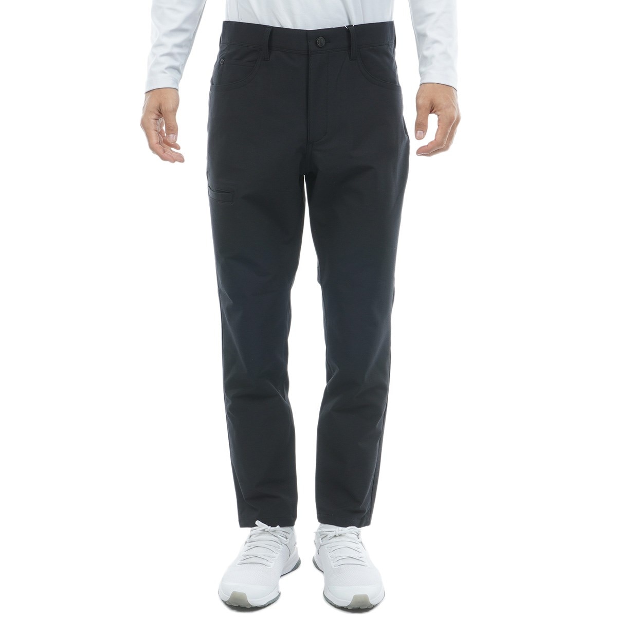 ドビーソフトシェル裏起毛 ストレッチ テーパードロングパンツ(ロング