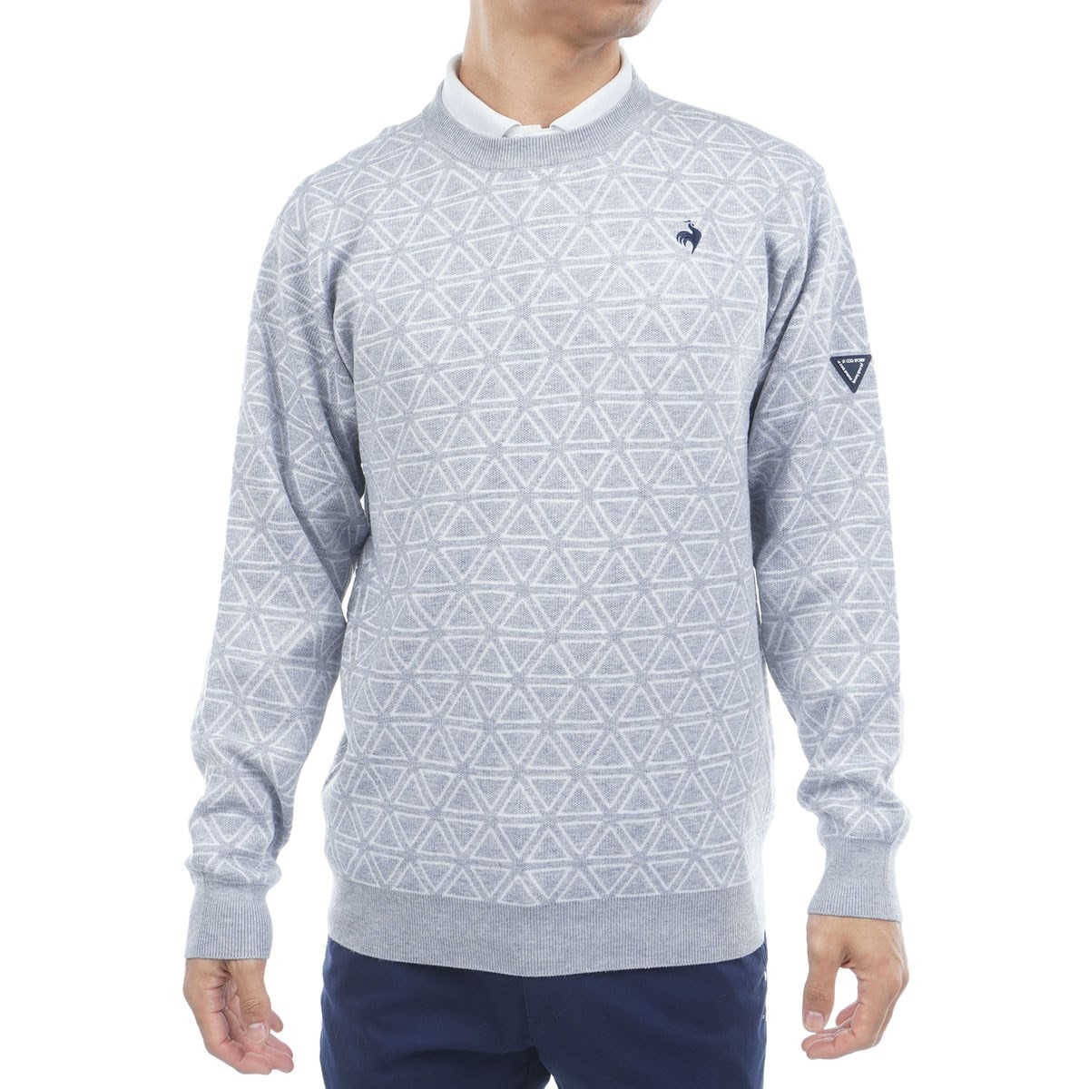 トライアングル柄セーター(中間着(セーター、トレーナー))|Le coq