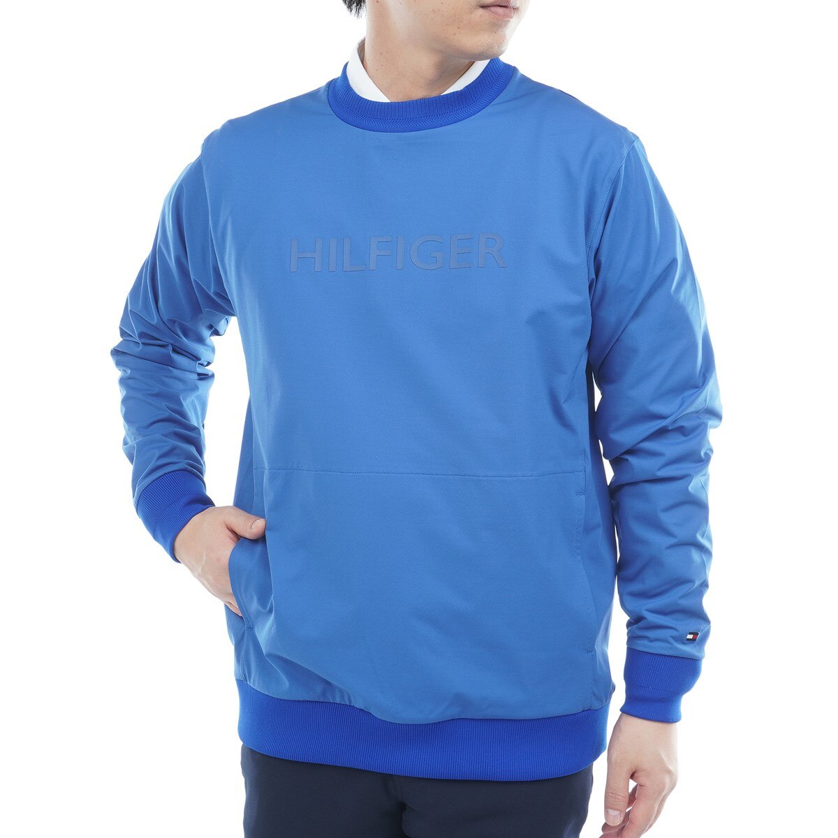 ストレッチ クルーネックスウェット(中間着(セーター、トレーナー