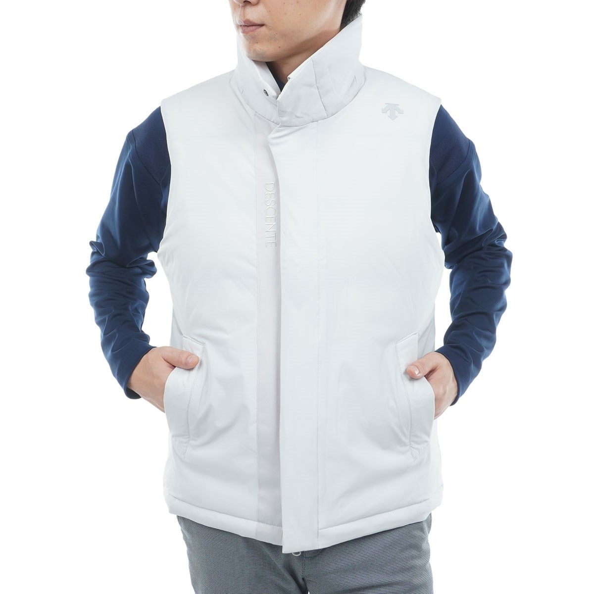 ストレッチ ステンカラーダウンベスト(ベスト)|DESCENTE GOLF(デサント