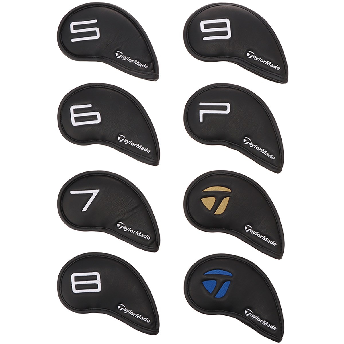 セパレート アイアンカバー 8個セット(ヘッドカバー（アイアン